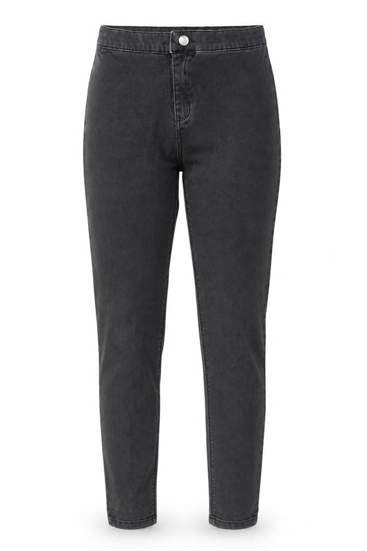 George Womens Black  Cotton Skinny Jeans Size 12 L28 in Regular