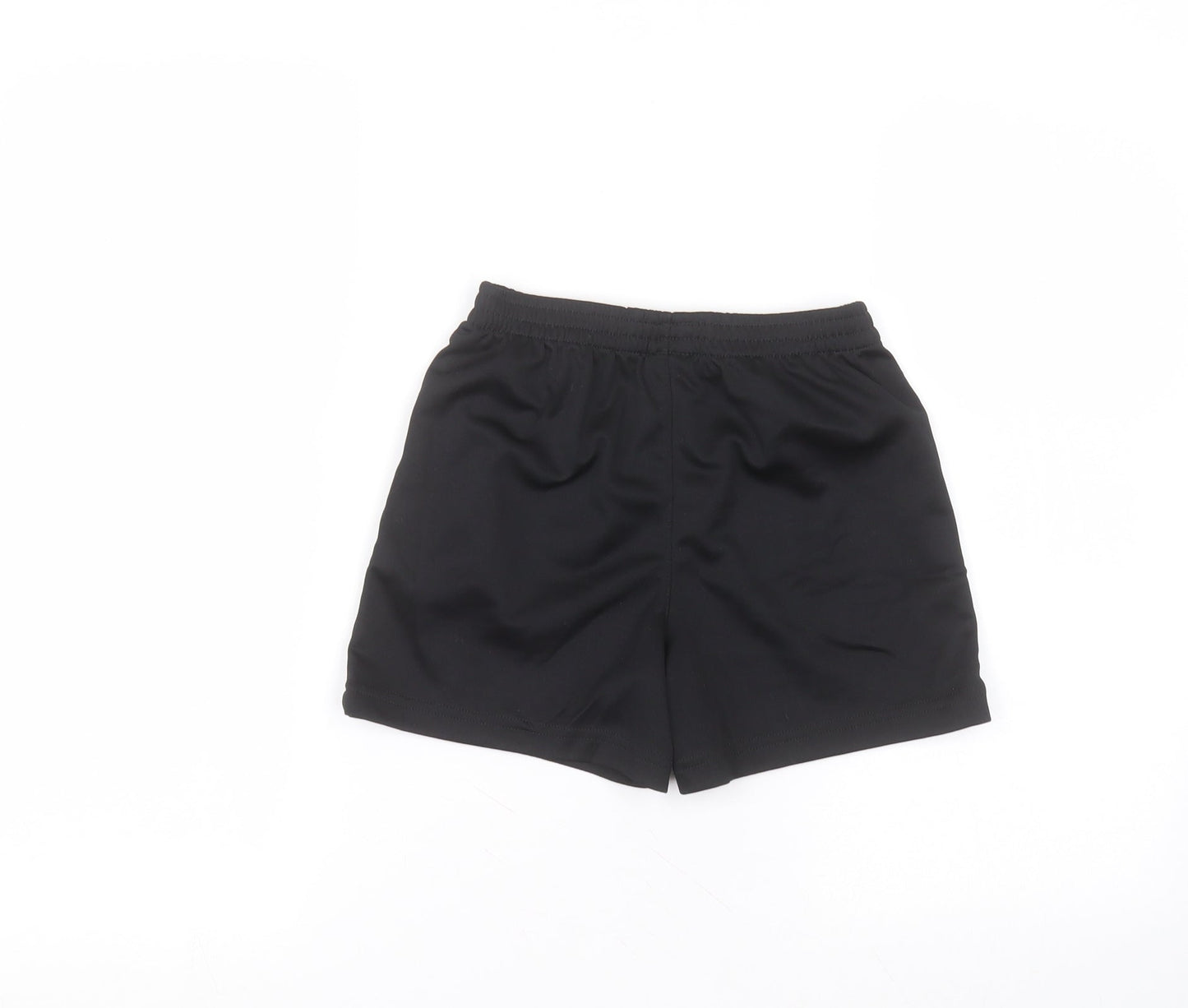 George Boys Black  Polyester Sweat Shorts Size 6-7 Years  Regular