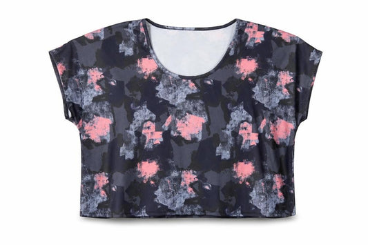 Matalan Womens Blue  Polyester Basic T-Shirt Size XL Round Neck