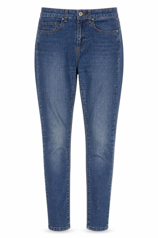ASOS Womens Blue  Cotton Skinny Jeans Size 10 L28 in Slim