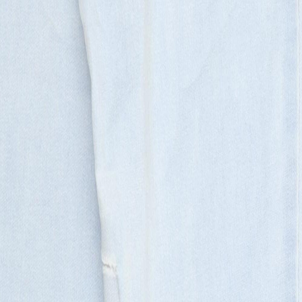 Denim & Co. Womens Blue  Cotton Skinny Jeans Size 8 L28 in Regular