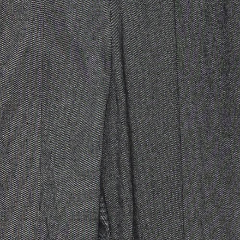 Very Womens Grey  Polyester Trousers  Size 14 L27 in Regular
