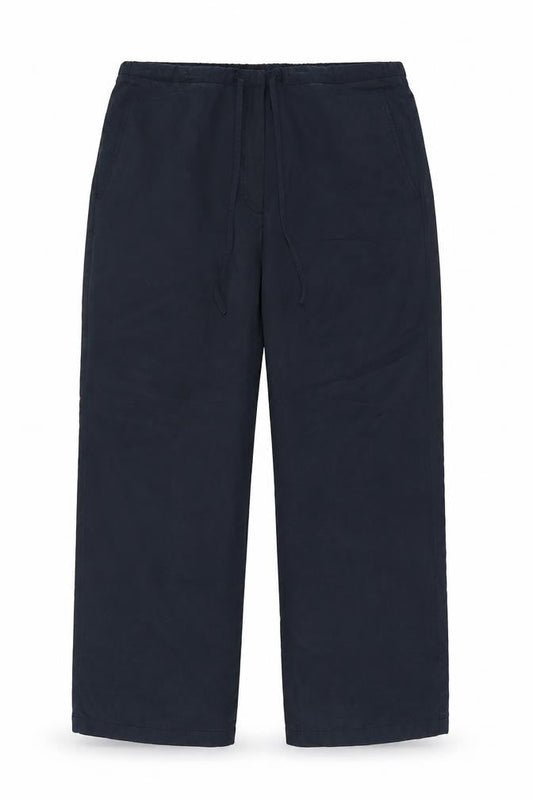 Casual Club Womens Blue  Viscose Trousers  Size 14 L26 in Regular Zip - Drawstring