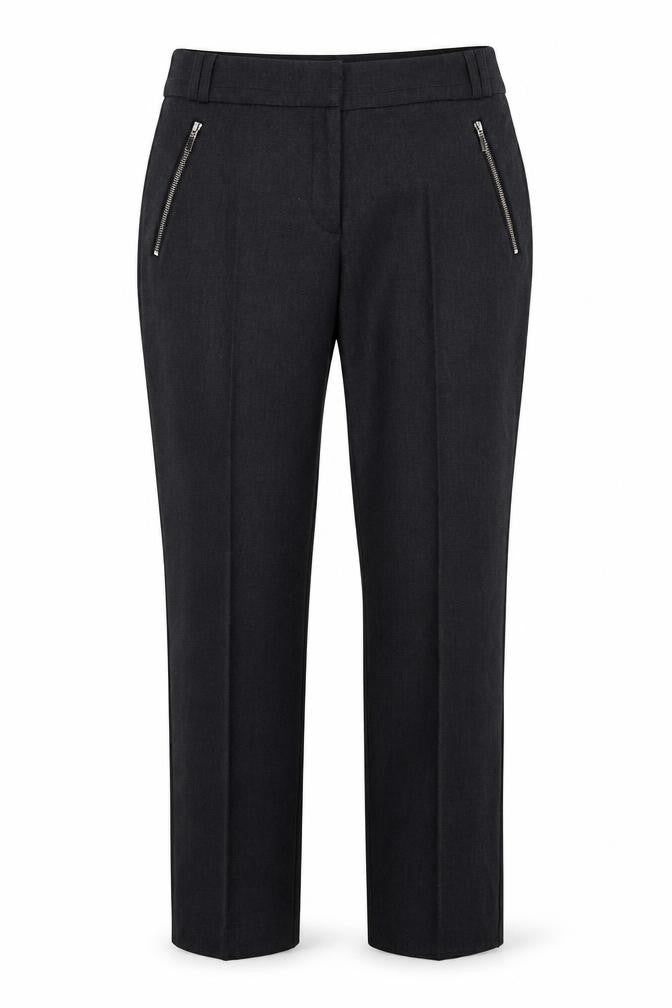 F&F Womens Blue  Polyester Dress Pants Trousers Size 10 L29 in Regular
