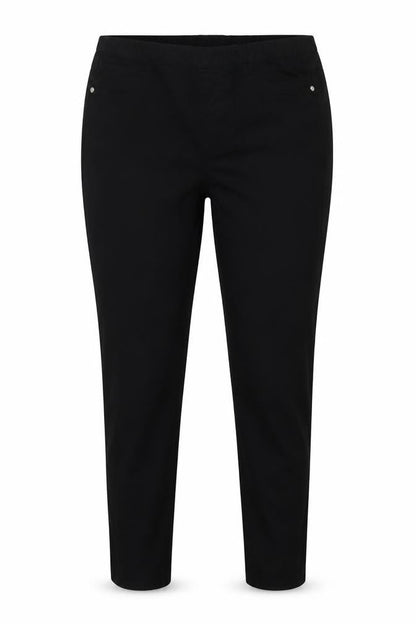 Essentials Womens Black  Cotton Jegging Jeans Size 12 L32 in Regular