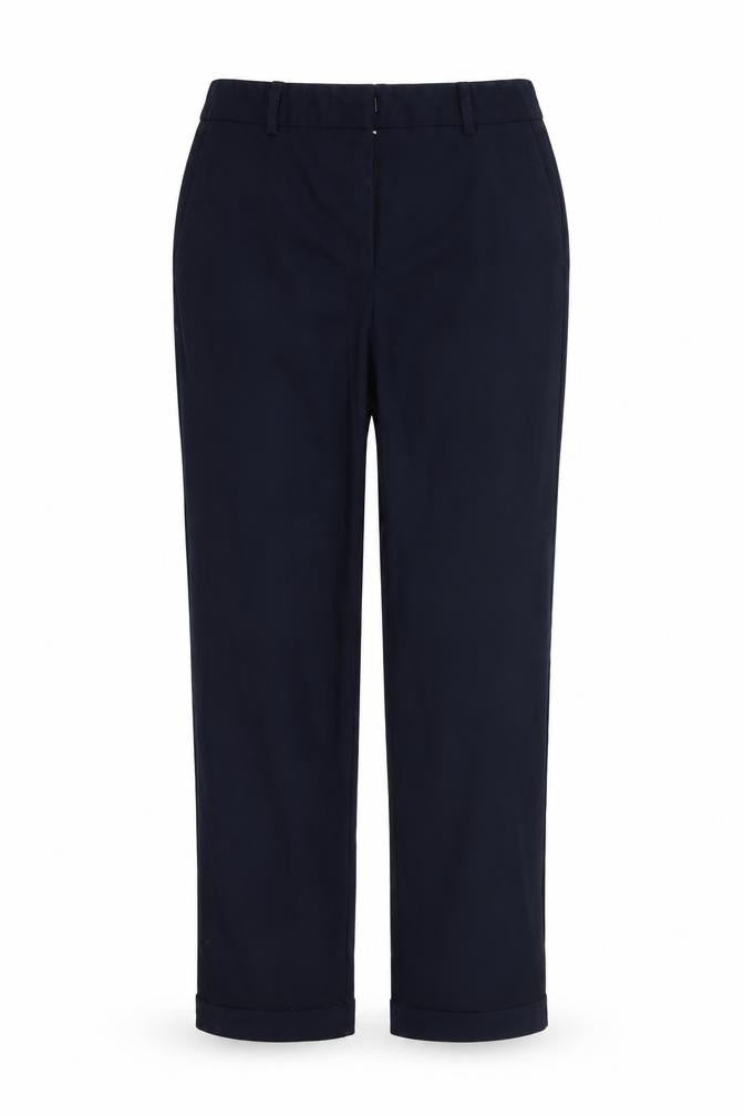 Zara Womens Blue  Cotton Dress Pants Trousers Size S L25 in Regular