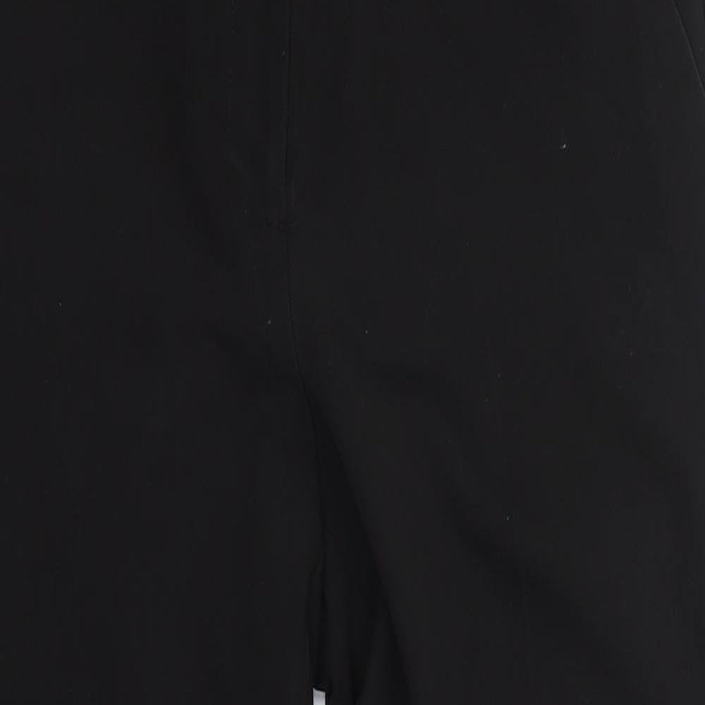 Dorothy Perkins Womens Black  Polyester Dress Pants Trousers Size 6 L26 in Regular