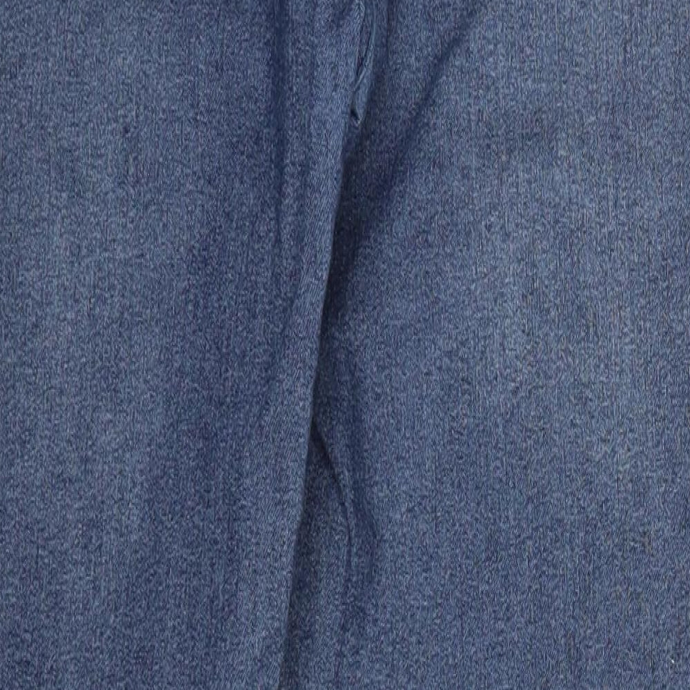 FOREVER 21 Womens Blue  Cotton Skinny Jeans Size 30 in L29 in Regular