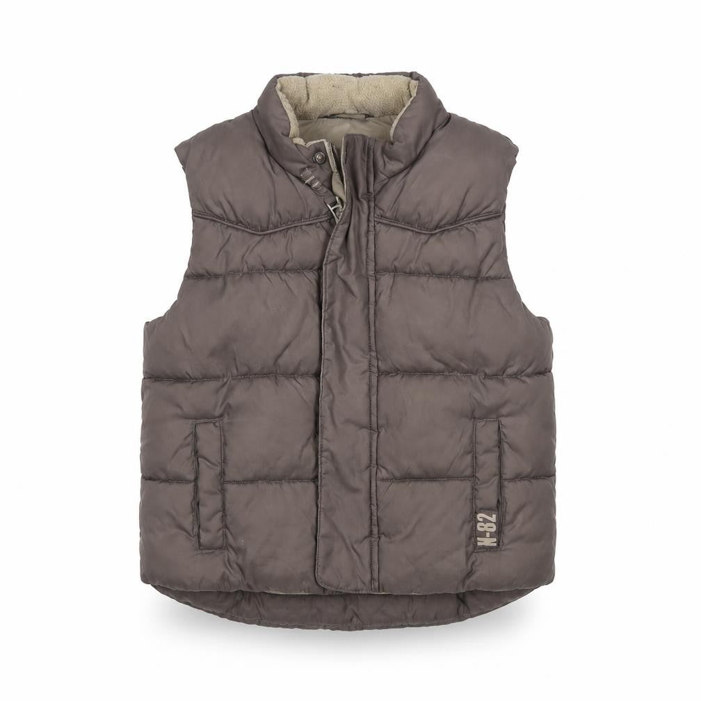 NEXT Girls Brown   Gilet Coat Size 2 Years