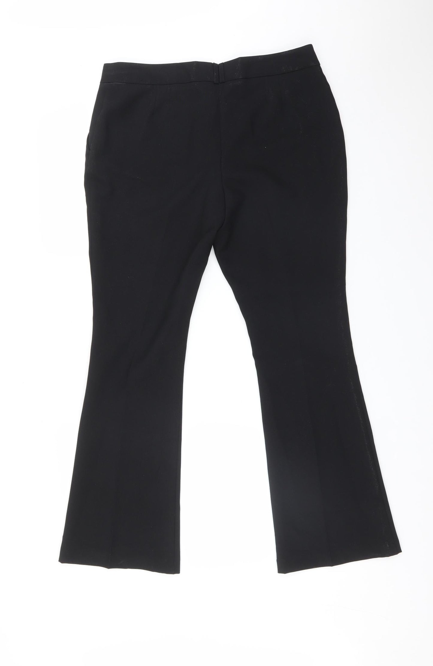 Atmosphere Womens Black  Polyester Dress Pants Trousers Size 12 L29 in Regular