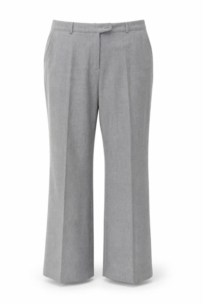 Tyler Womens Grey  Polyester Trousers  Size 18 L29 in Regular