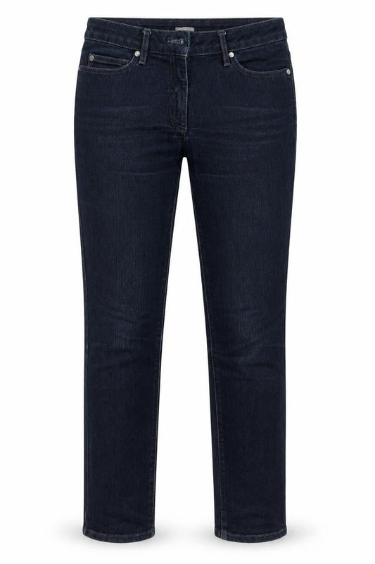 Pure Womens Blue  Cotton Straight Jeans Size 8 L30 in Regular