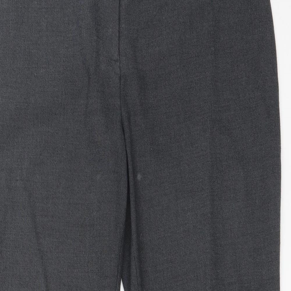 Soon Womens Grey  Polyester Trousers  Size 16 L29 in Regular