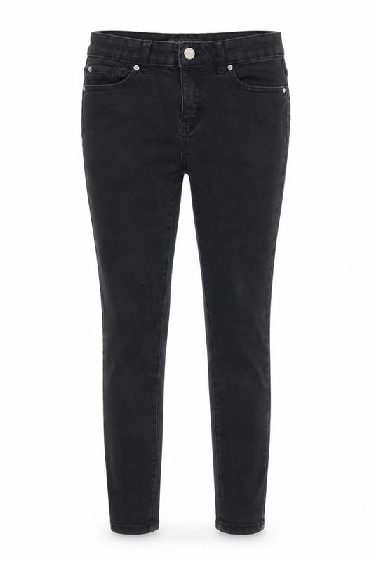 Denim Co Womens Black  Cotton Skinny Jeans Size 10 L26 in Regular