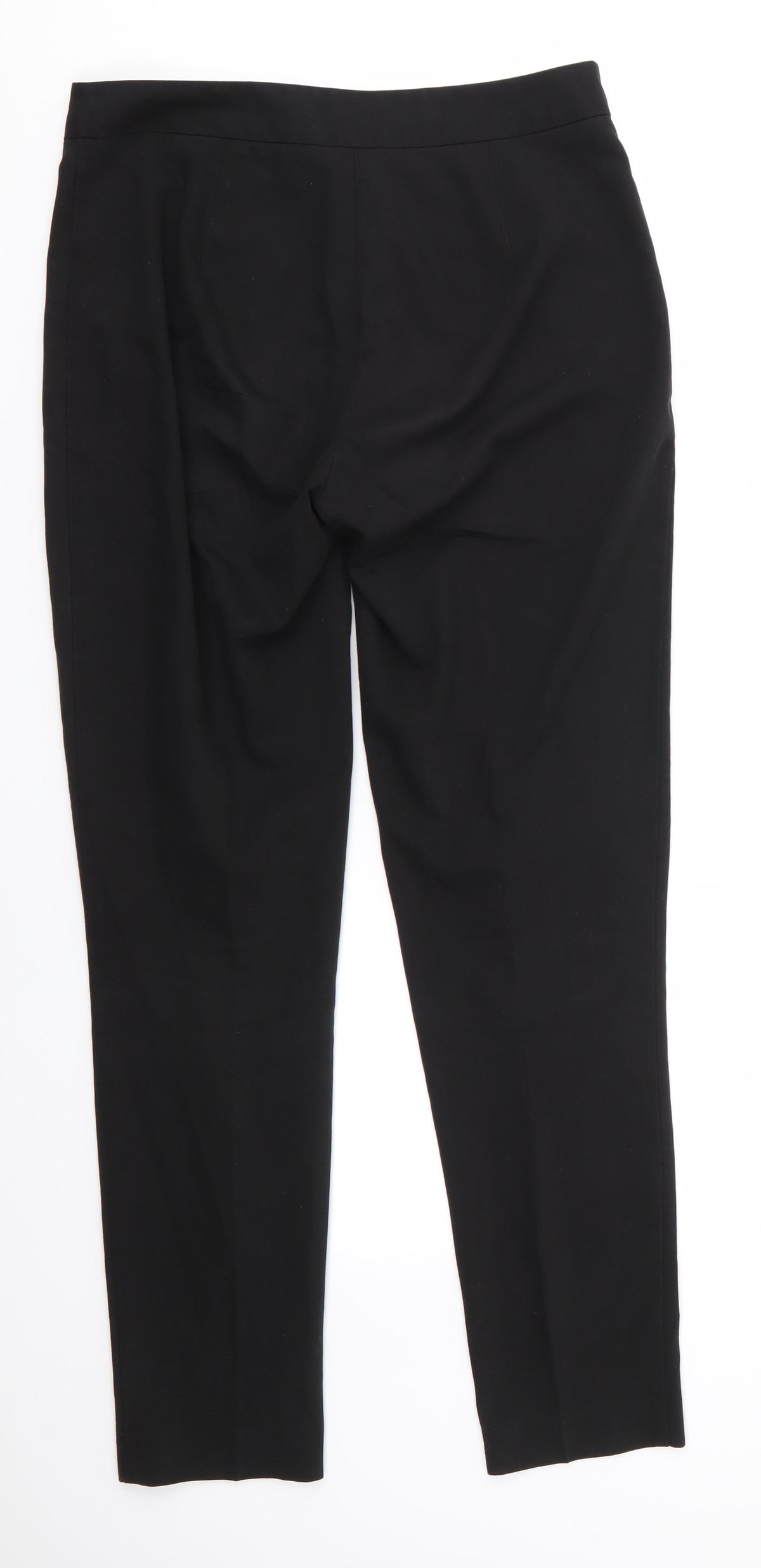 New Look Womens Black  Polyester Trousers  Size 8 L29 in Regular
