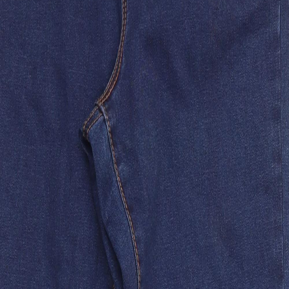 Denim Co Womens Blue  Cotton Skinny Jeans Size 10 L27 in Regular  - Indigo Mix
