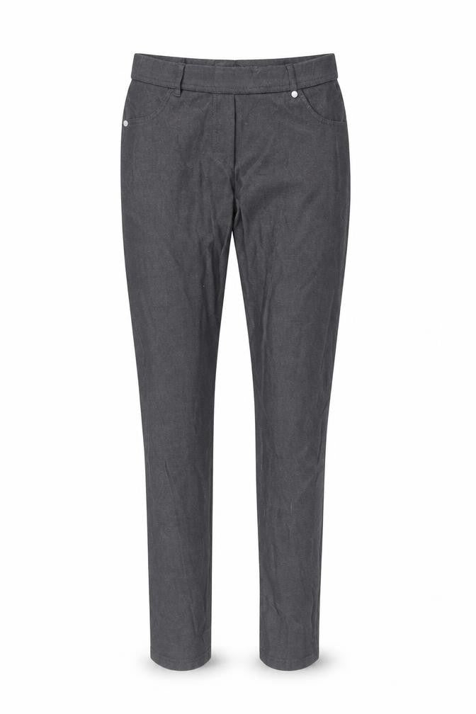 Select Womens Black  Cotton Trousers  Size 12 L28 in Regular