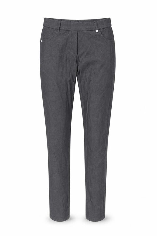 Select Womens Black  Cotton Trousers  Size 12 L28 in Regular