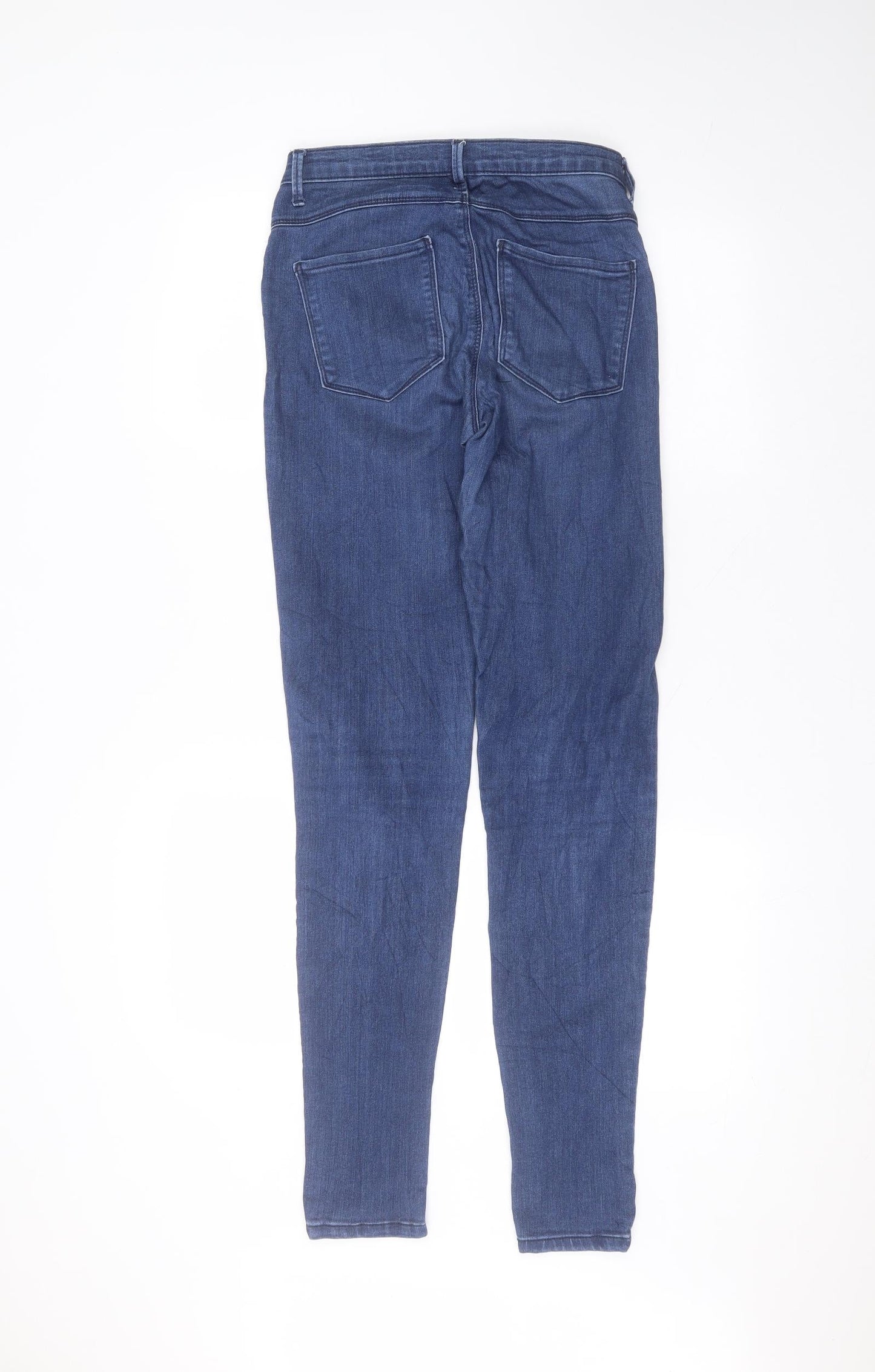 Only Womens Blue  Viscose Skinny Jeans Size S L30 in Regular