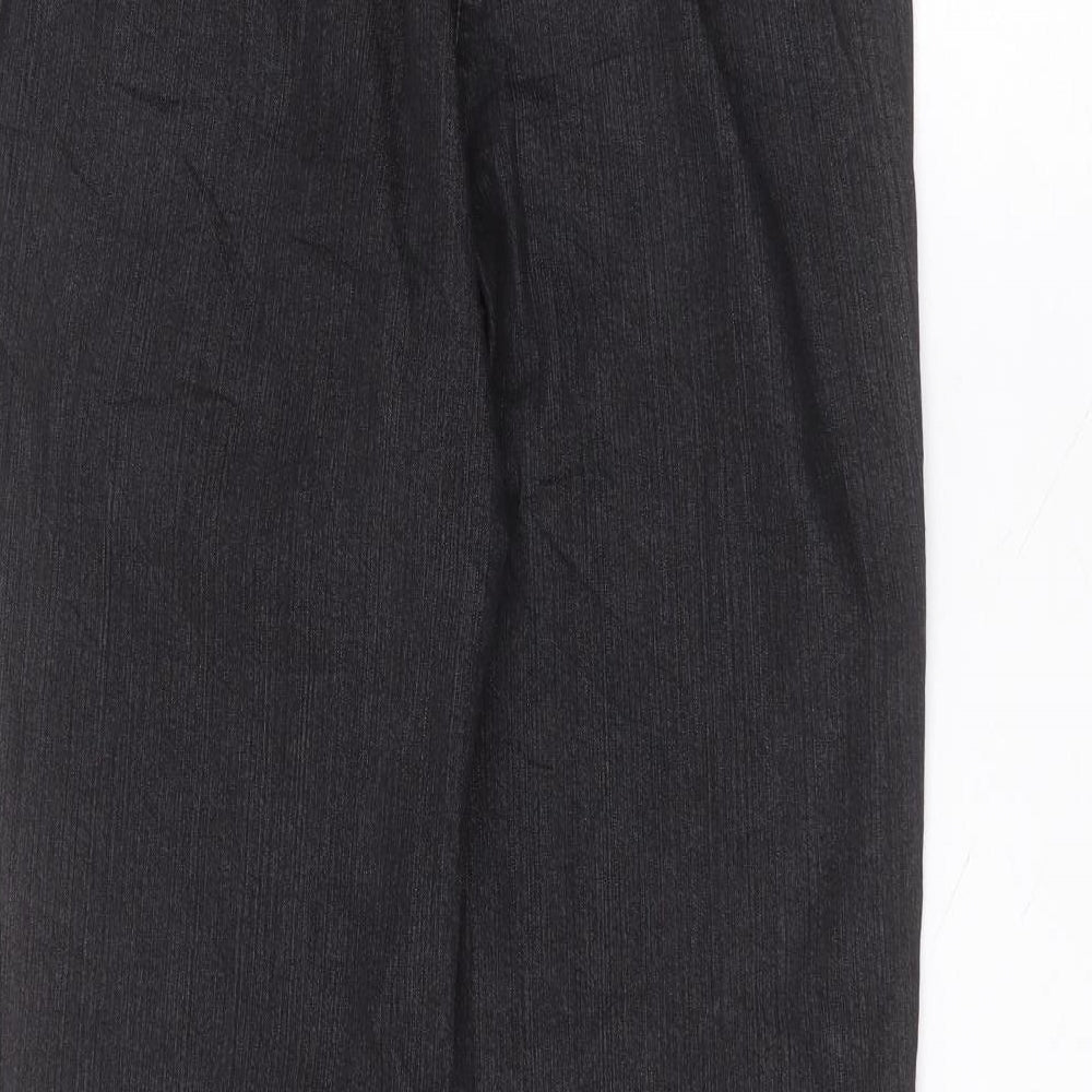 Zaerres Womens Black  Cotton Straight Jeans Size 10 L30 in Regular