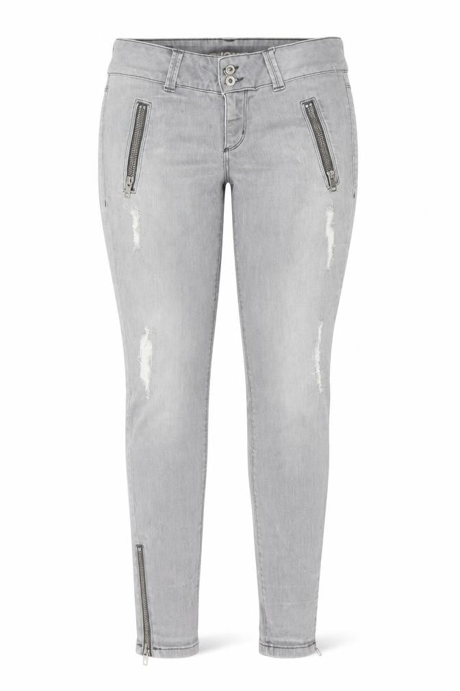 jona Womens Grey  Cotton Skinny Jeans Size 28 in L26 in Regular