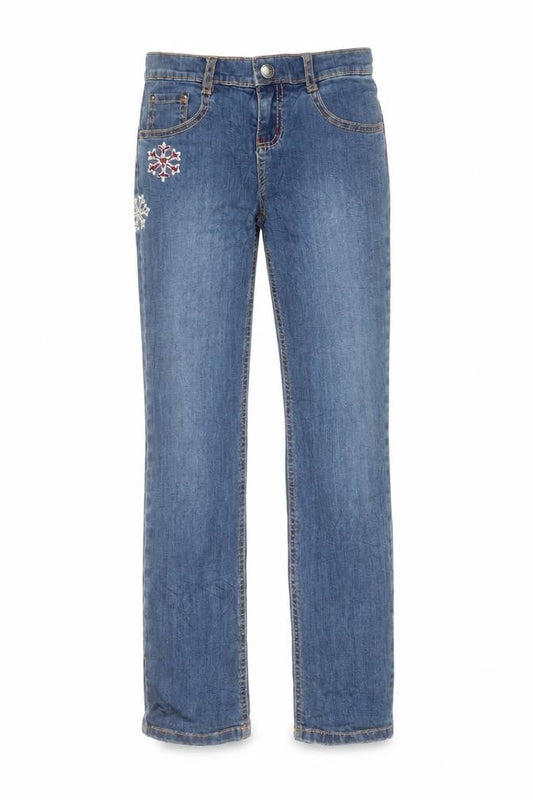 Gymboree Womens Blue  Cotton Skinny Jeans Size 12 L27 in Regular