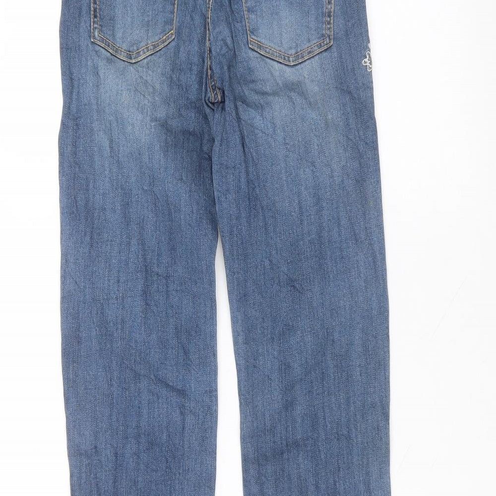 Gymboree Womens Blue  Cotton Skinny Jeans Size 12 L27 in Regular