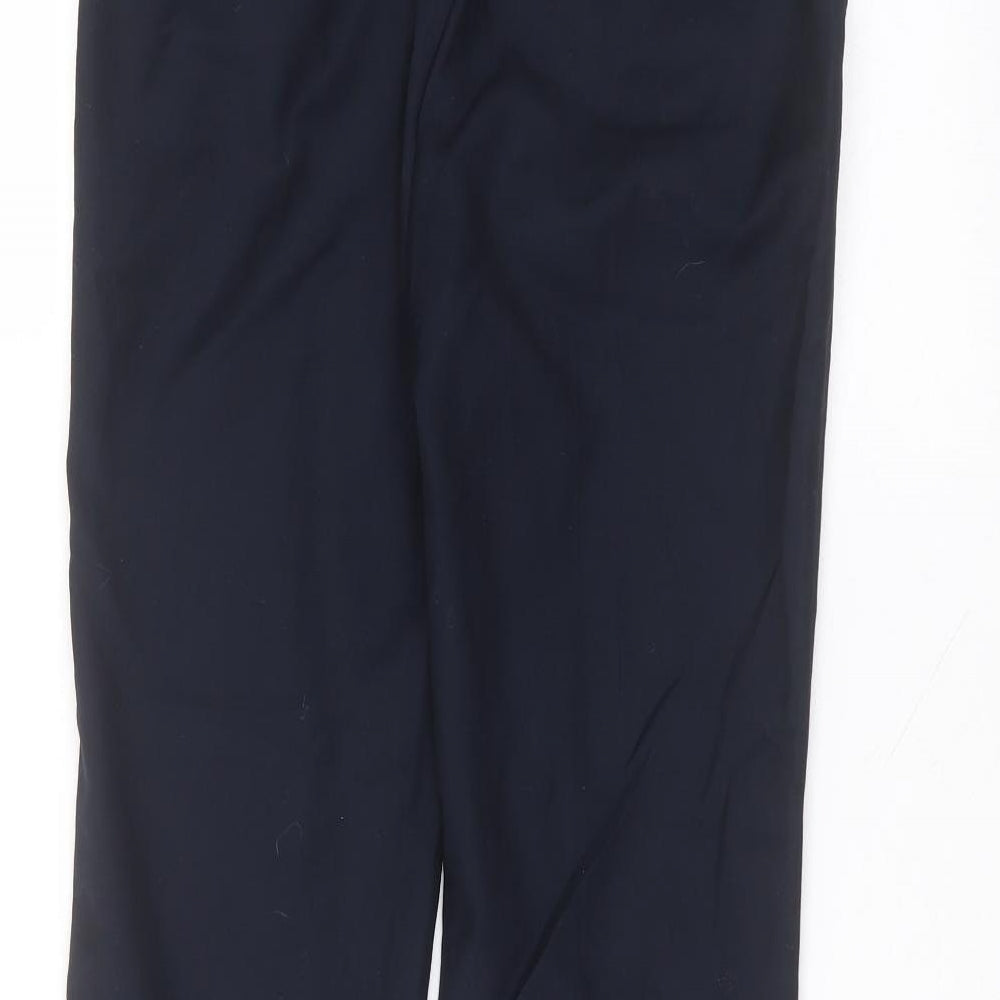 NEXT Girls Black  Polyester Dress Pants Trousers Size 12 Years  Regular