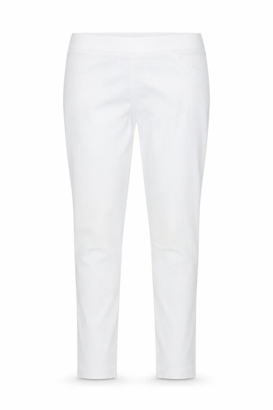 Classics Womens White  Cotton Skinny Jeans Size 12 L25 in Regular