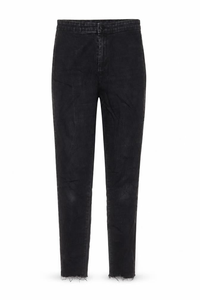 Denim & Co. Womens Black  Cotton Skinny Jeans Size 8 L28 in Regular