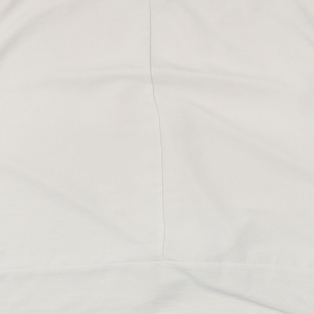 Primark Womens Beige  Polyester Basic Blouse Size 14 Round Neck