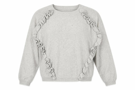 ASOS Womens Grey Round Neck  Viscose Pullover Jumper Size 8