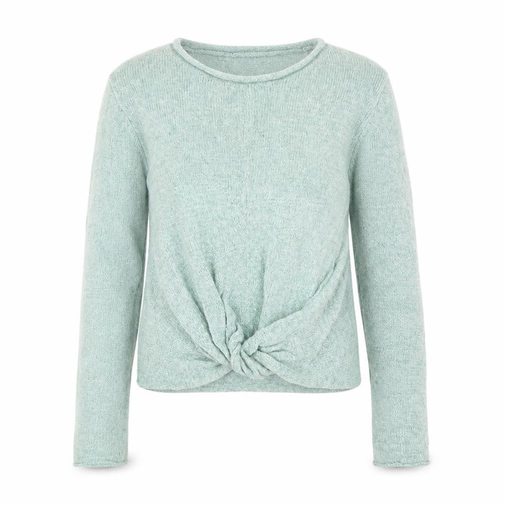 NEXT Girls Green  Viscose Basic T-Shirt Size 7 Years Round Neck