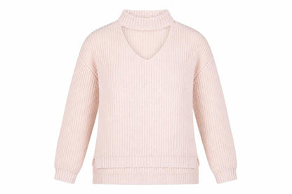 Atmosphere Womens Pink  Acrylic Pullover Sweatshirt Size 10