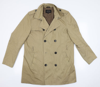 River Island Womens Brown   Overcoat Coat Size L