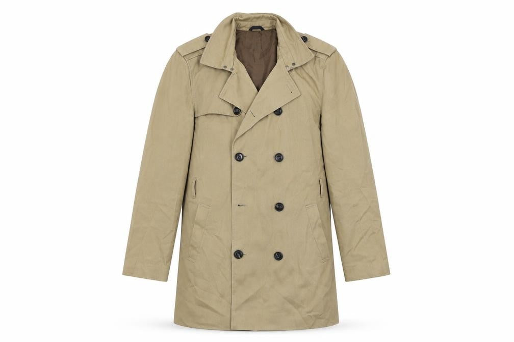 River Island Womens Brown   Overcoat Coat Size L