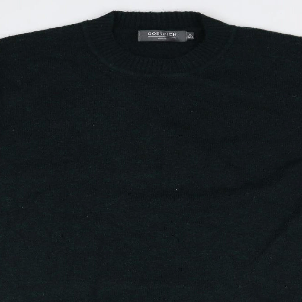 Coercion Womens Grey Round Neck  Polyester Pullover Jumper Size 12