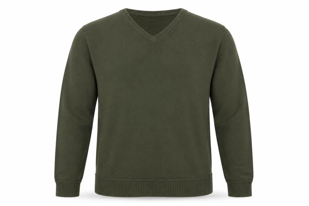 SIMON CLARK Mens Green  Acrylic Pullover Sweatshirt Size L