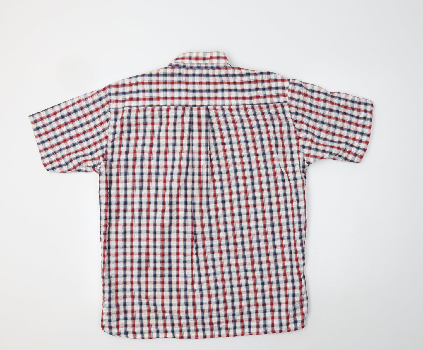 Authentic Clothing Company Mens Multicoloured Check   Button-Up Size M Collared