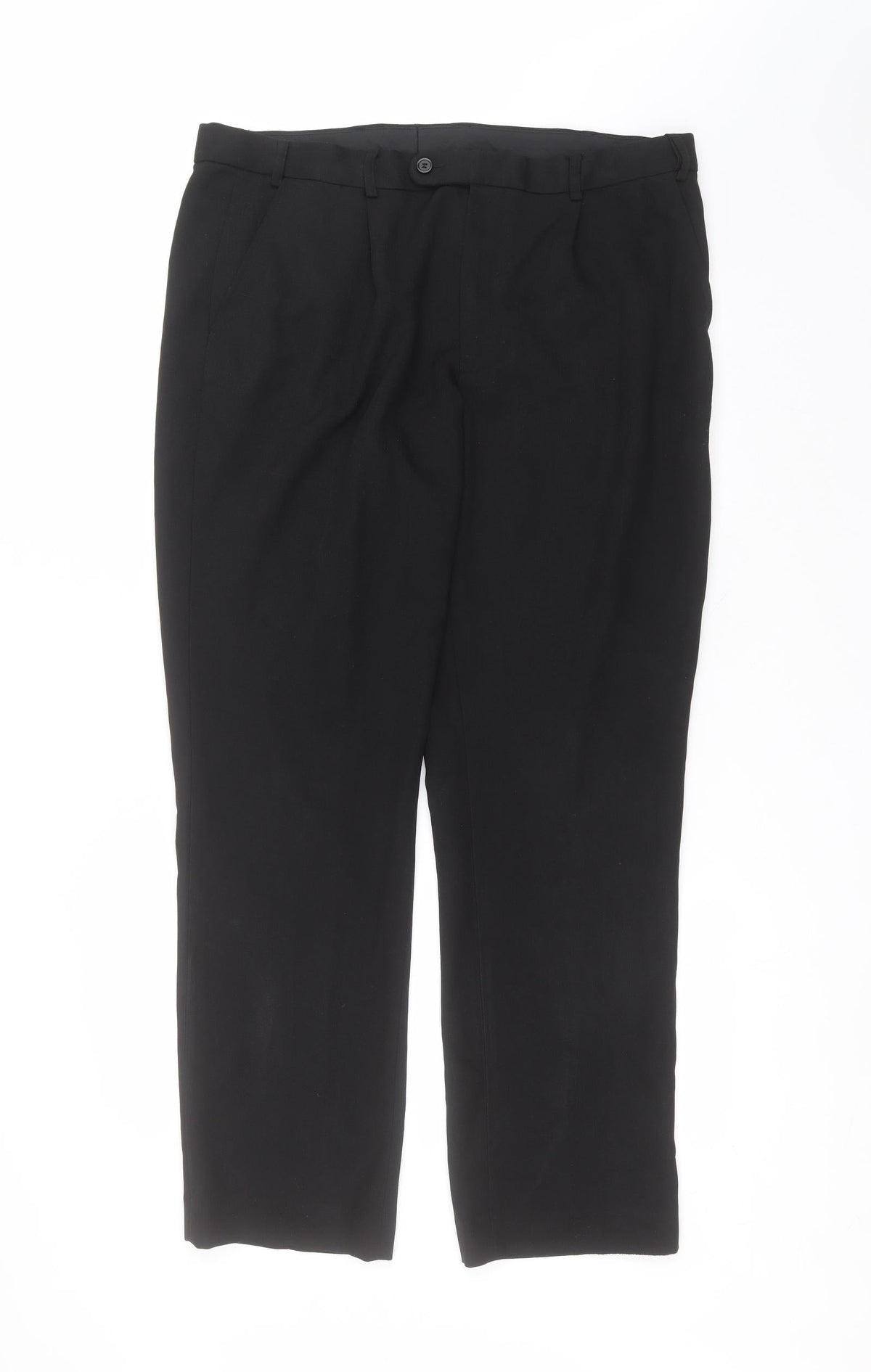 Taylor & Wright Womens Black  Polyester Trousers  Size 38 in L32 in Regular