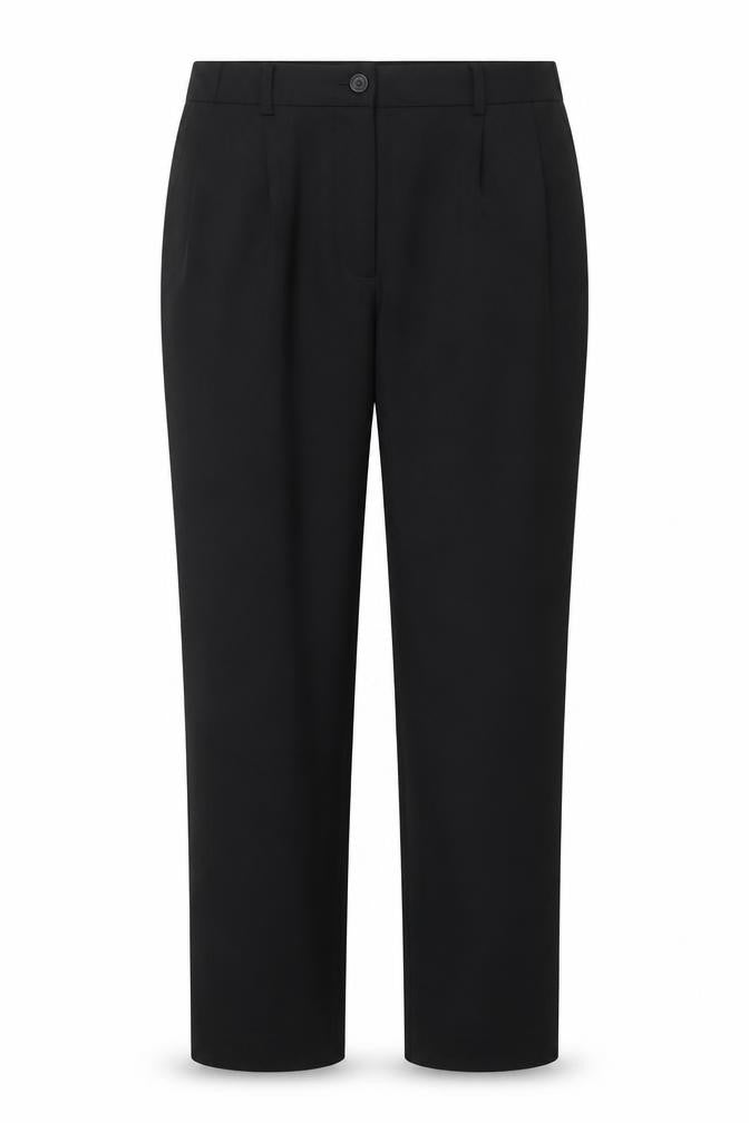 Taylor & Wright Womens Black  Polyester Trousers  Size 38 in L32 in Regular