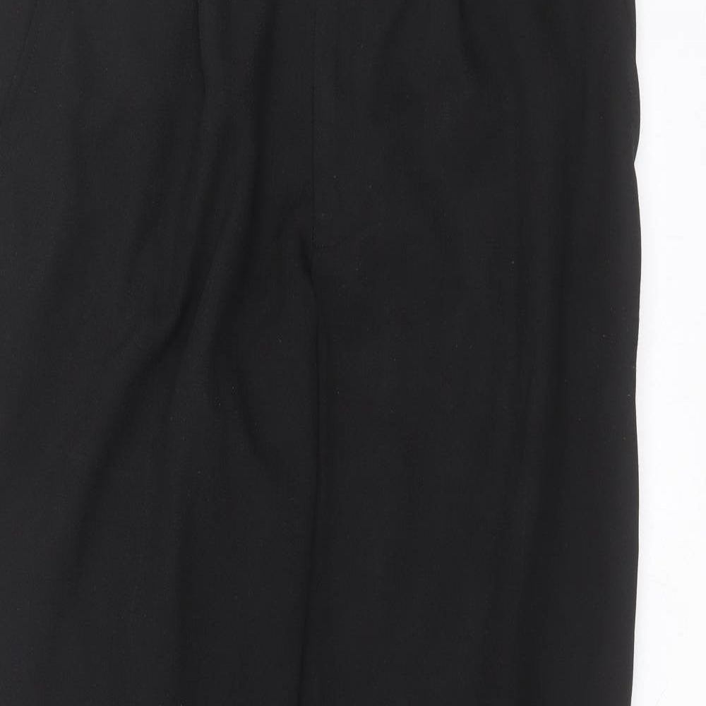 Taylor & Wright Womens Black  Polyester Trousers  Size 38 in L32 in Regular
