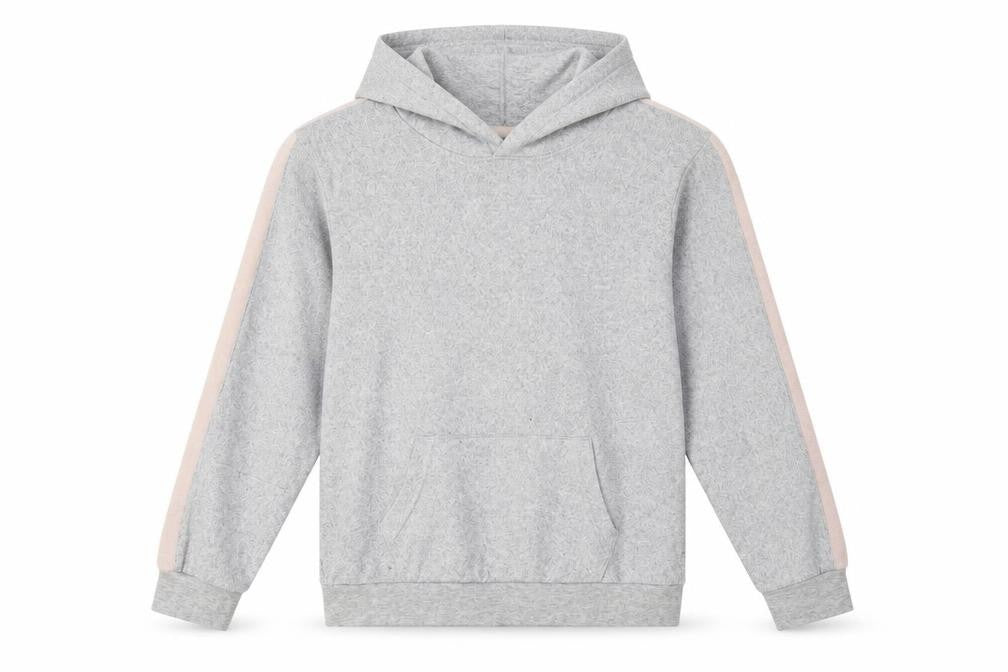 Matalan Girls Grey  Polyester Pullover Hoodie Size 10 Years