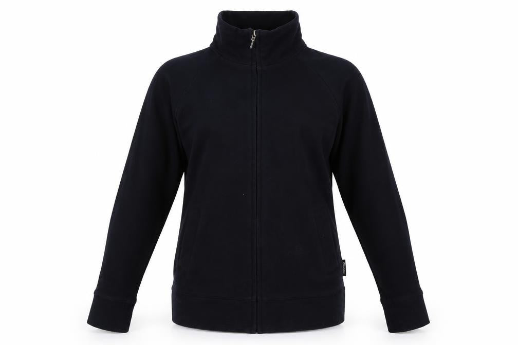 Olympus Womens Blue  Cotton Full Zip Sweatshirt Size 10
