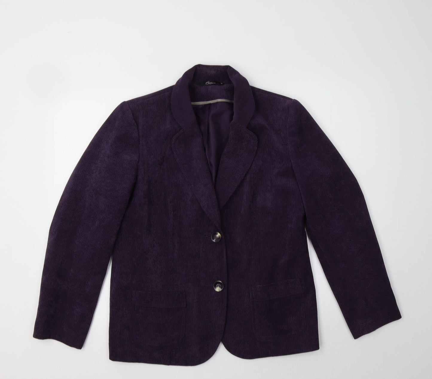 BM Womens Purple   Jacket Blazer Size 14