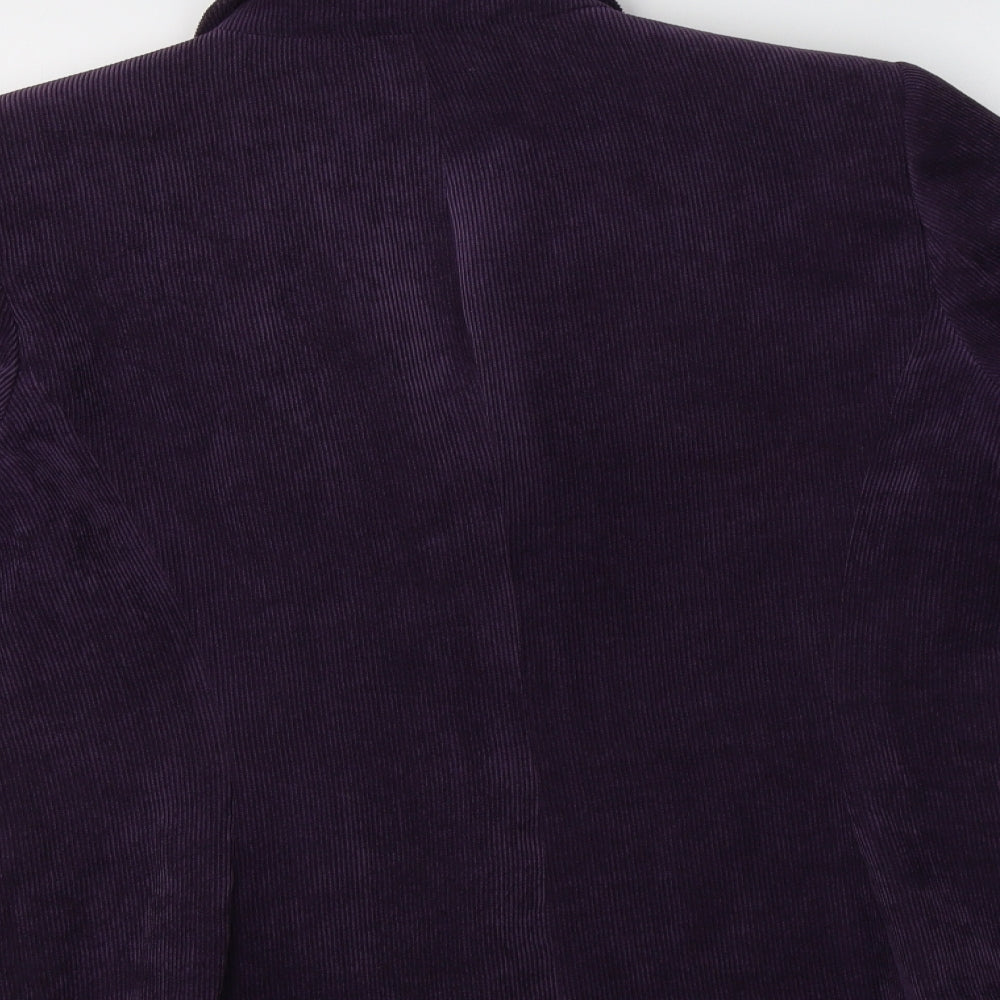 BM Womens Purple   Jacket Blazer Size 14