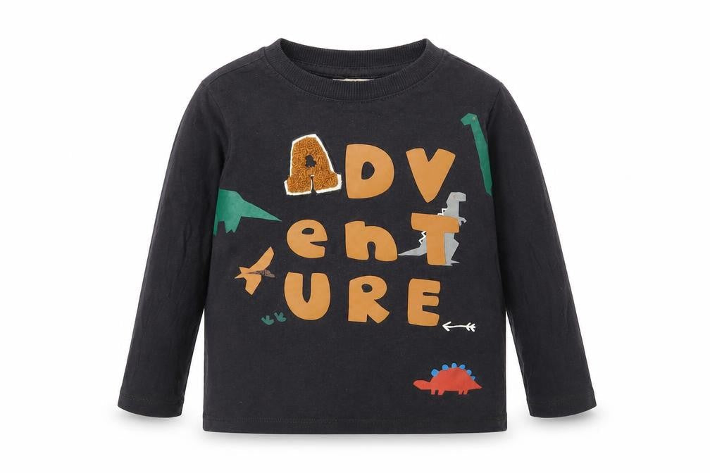 CoolClub Boys Grey  Cotton Basic T-Shirt Size 2 Years Round Neck