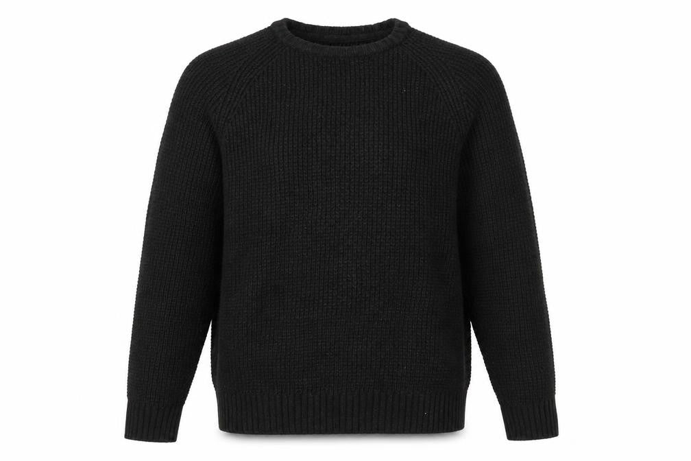 Label Lab Mens Green Round Neck  Cotton Pullover Jumper Size M