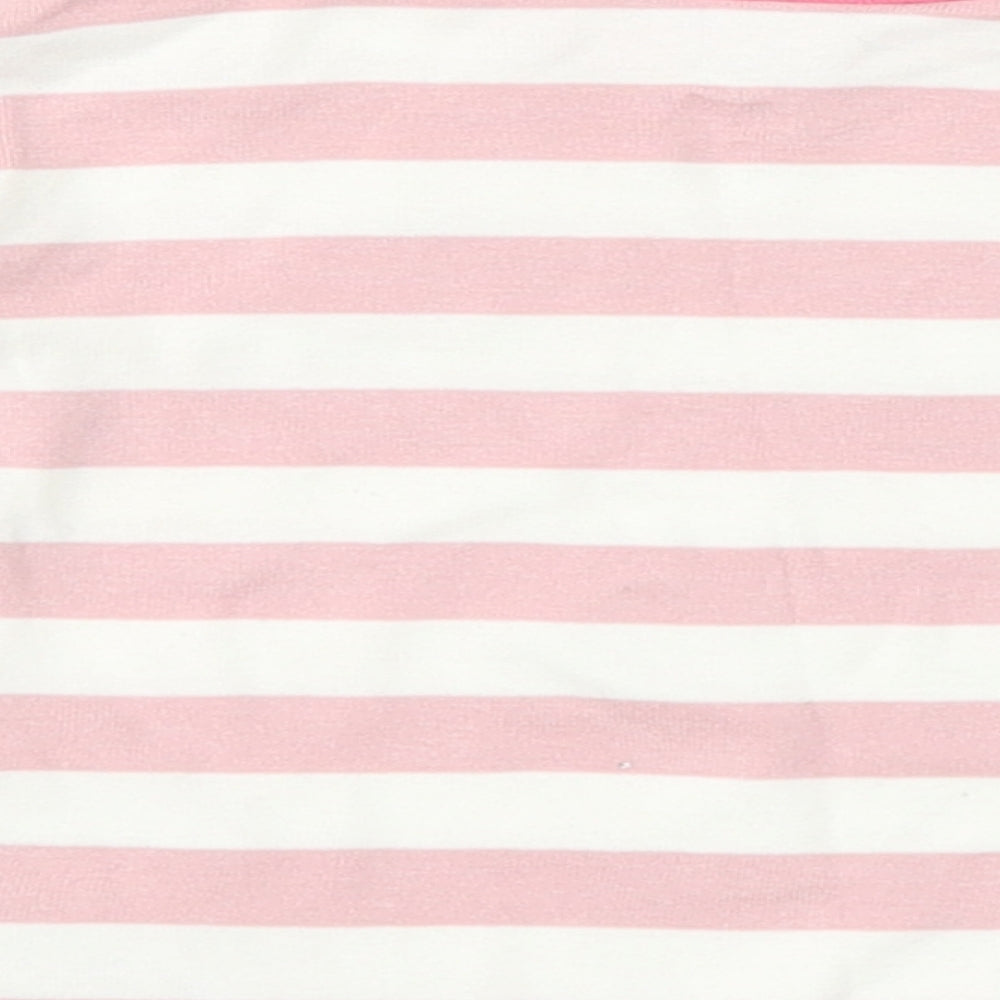 Gap Baby White Striped Cotton Pullover Jumper Size 12-18 Months   - Reindeer