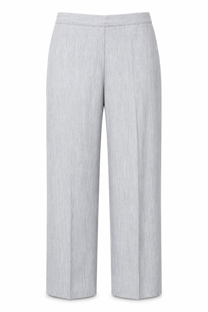 Preworn Womens Grey  Polyester Trousers  Size 14 L28 in Regular